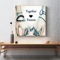 5D Diamond Painting Kit Full Diamond Couple Holding Hands Art Painting