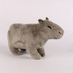 19cm Capybara Plush Doll - Soft Rodent Cartoon Toy, Emulational Ornament
