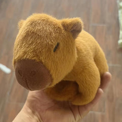 Explosions Capibala Capybara Doll Snap Ring Plush Toy