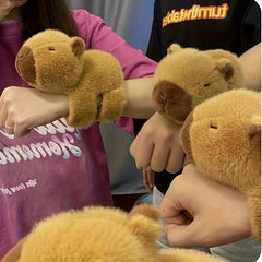 Explosions Capibala Capybara Doll Snap Ring Plush Toy