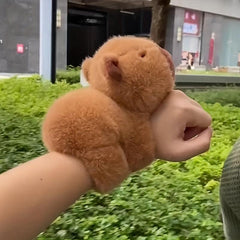 Explosions Capibala Capybara Doll Snap Ring Plush Toy