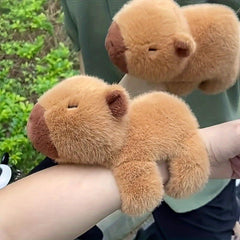 Explosions Capibala Capybara Doll Snap Ring Plush Toy