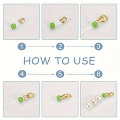 50pcs Metal U-shaped Wire Cable Protectors for Earrings Bracelets DIY