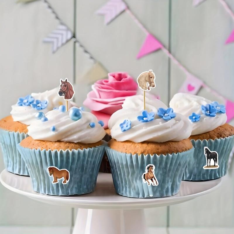 500pcs Realistic Horse Stickers for Water Bottles Laptops Luggage