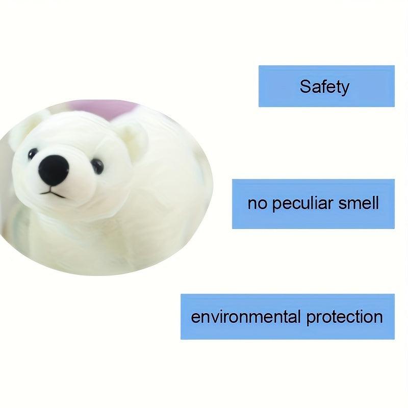 Polar Bear Doll Plush Toy Standing Bear Doll Gift