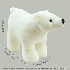 Polar Bear Doll Plush Toy Standing Bear Doll Gift