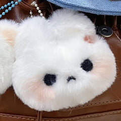 Sweetheart Rabbit Plush Toy Pendant Keychain