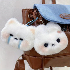 Sweetheart Rabbit Plush Toy Pendant Keychain