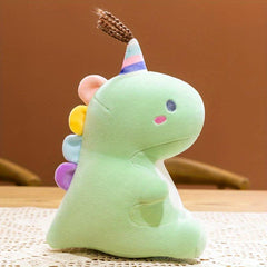 Adorable Dinosaur Doll Macaron Soft Pillow Stuffed Animal Plush Toys