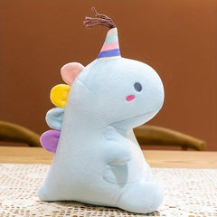 Adorable Dinosaur Doll Macaron Soft Pillow Stuffed Animal Plush Toys