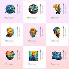 50pcs Starry Sky VSCO Waterproof Stickers for Kids Teens Adults