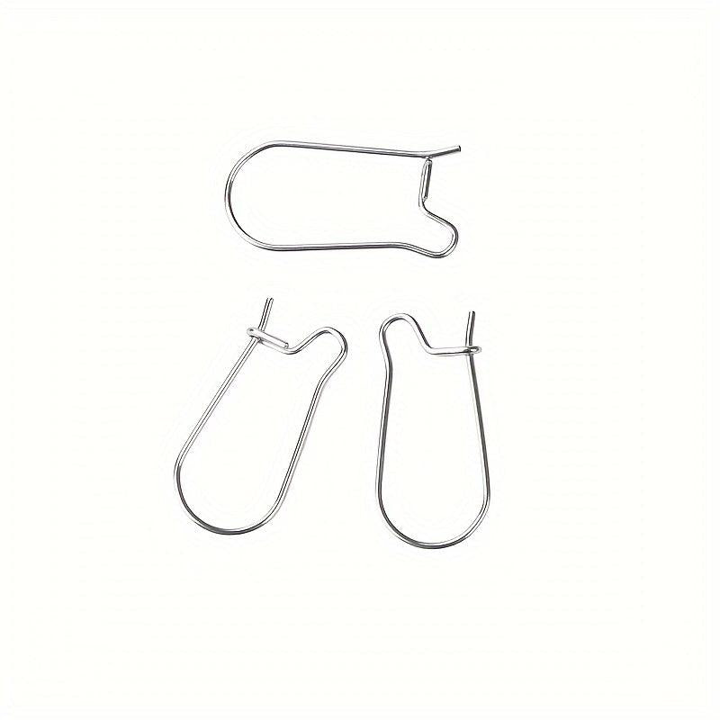 50pcs Stainless Steel Ear Hooks for DIY Earrings