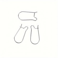 50pcs Stainless Steel Ear Hooks for DIY Earrings