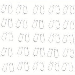 50pcs Stainless Steel Ear Hooks for DIY Earrings
