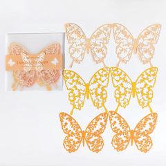 Butterfly Openwork Lace Journal Paper for DIY Decorative Background