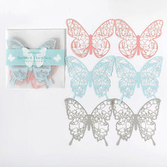 Butterfly Openwork Lace Journal Paper for DIY Decorative Background