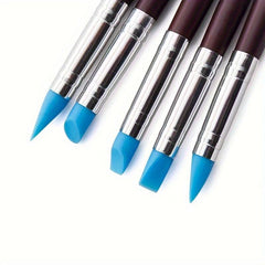 5pcs Clay Tools Silicone Pens for DIY Clay Work