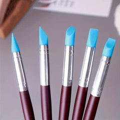 5pcs Clay Tools Silicone Pens for DIY Clay Work