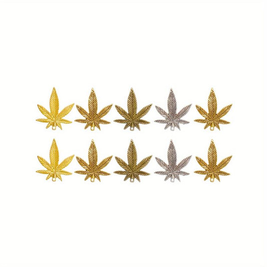 30pcs Maple Leaves Charms Pendants Vintage Alloy Tree Leaves DIY Jewelry
