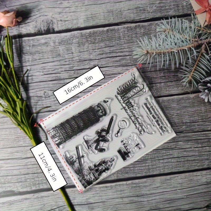 Architectural Theme Stamp DIY Card Making