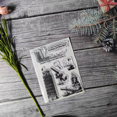 Architectural Theme Stamp DIY Card Making
