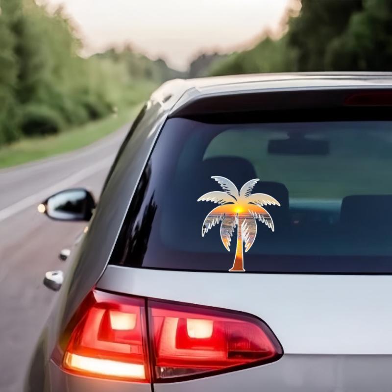Palm Tree Vinyl Sticker for Car Window Bumper