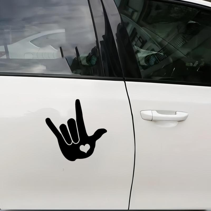 Love In Hand Durable Waterproof Vinyl Sticker Car Window Bumper