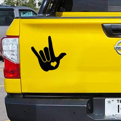 Love In Hand Durable Waterproof Vinyl Sticker Car Window Bumper