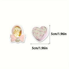50pcs Ballet Style Journal Sticker Small Fresh Stickers for Decoration