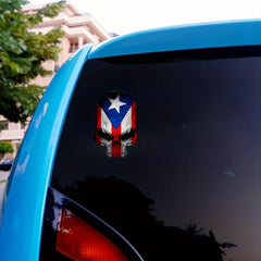 6 Inch Skull Vinyl Waterproof Self adhesive Sticker Car Truck Laptop