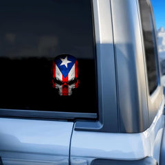 6 Inch Skull Vinyl Waterproof Self adhesive Sticker Car Truck Laptop