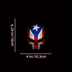 6 Inch Skull Vinyl Waterproof Self adhesive Sticker Car Truck Laptop