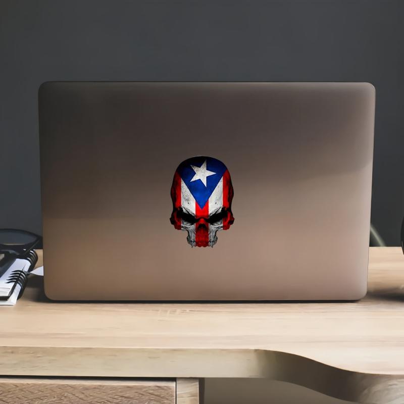 6 Inch Skull Vinyl Waterproof Self adhesive Sticker Car Truck Laptop