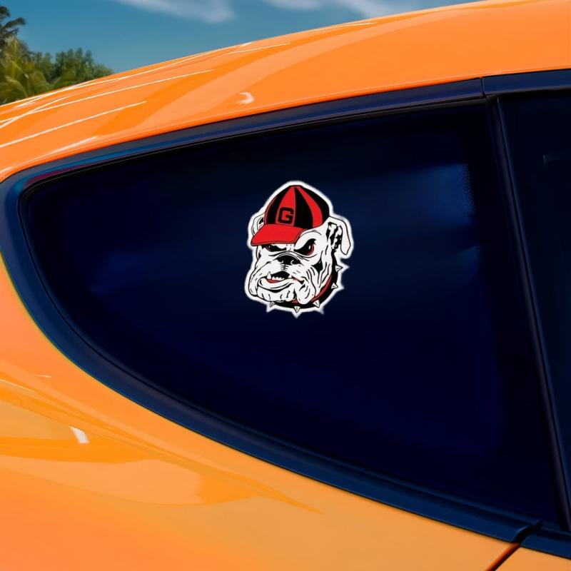 Bulldog Car Window Bumper Decal - Show Your Bulldog Love