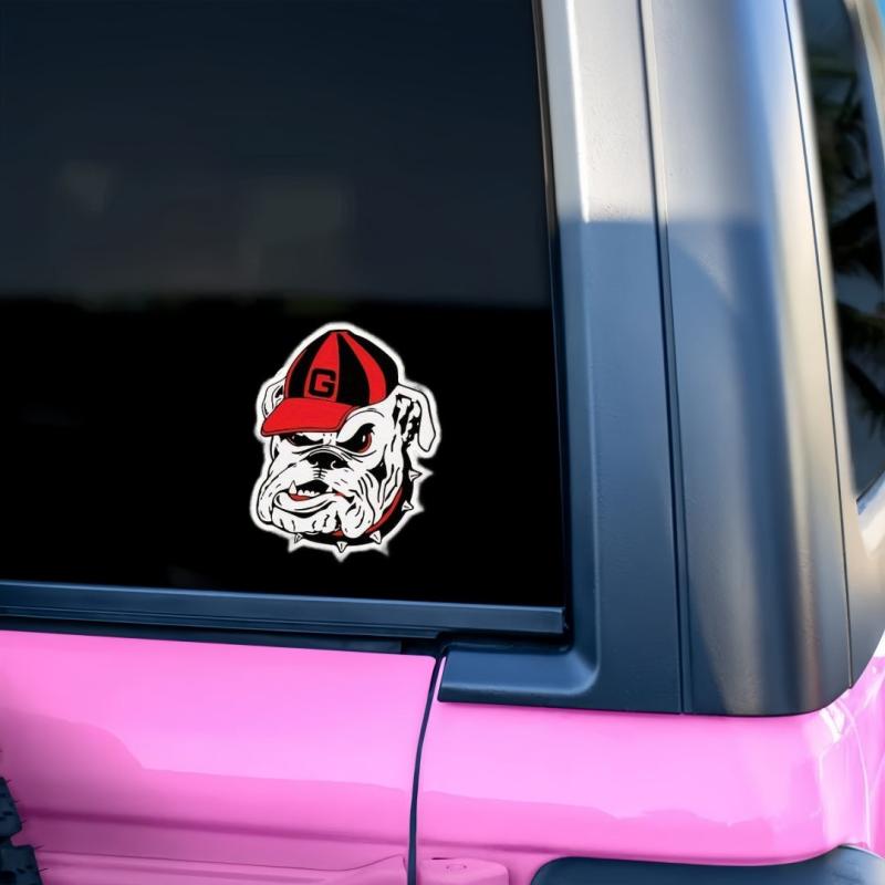 Bulldog Car Window Bumper Decal - Show Your Bulldog Love