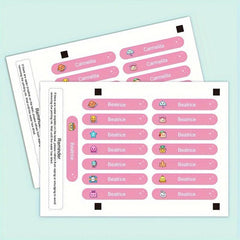 480pcs Customized Symbols Name Labels for Wizarding Events