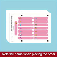 480pcs Customized Symbols Name Labels for Wizarding Events