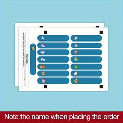 Personalized National Flag Name Labels for School Supply Labeling