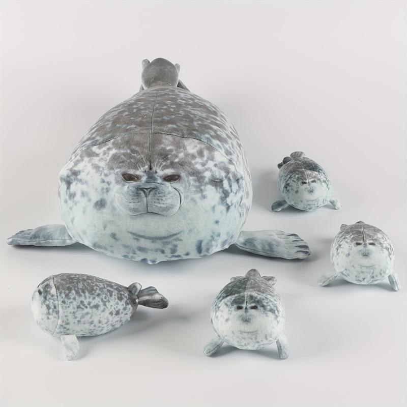 3D Sea Lion Mommy & Children Plush Pillow Toy