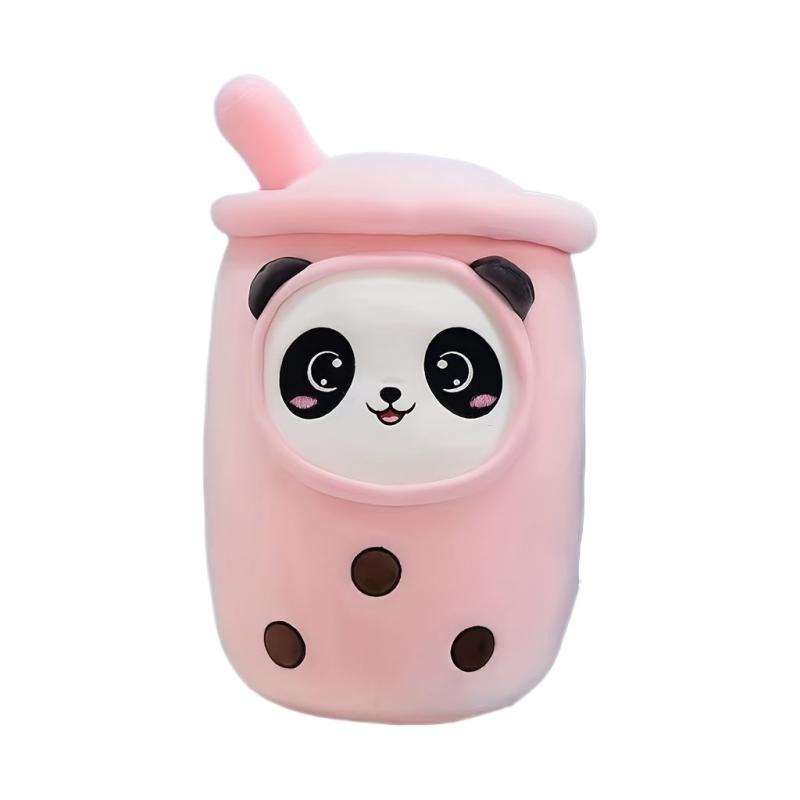 Cute Milk Tea Panda Pillow Plush Toy
