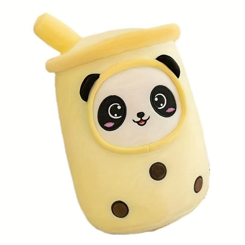 Cute Milk Tea Panda Pillow Plush Toy