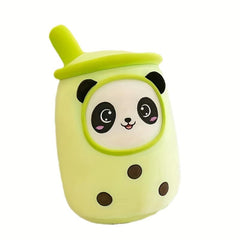 Cute Milk Tea Panda Pillow Plush Toy