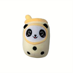 Cute Milk Tea Panda Pillow Plush Toy