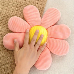 Flower Floor Pillow Seat Cushion Room Decor & Plush Pillow