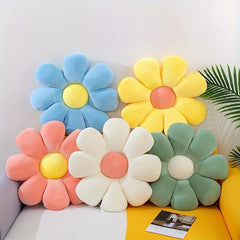 Flower Floor Pillow Seat Cushion Room Decor & Plush Pillow
