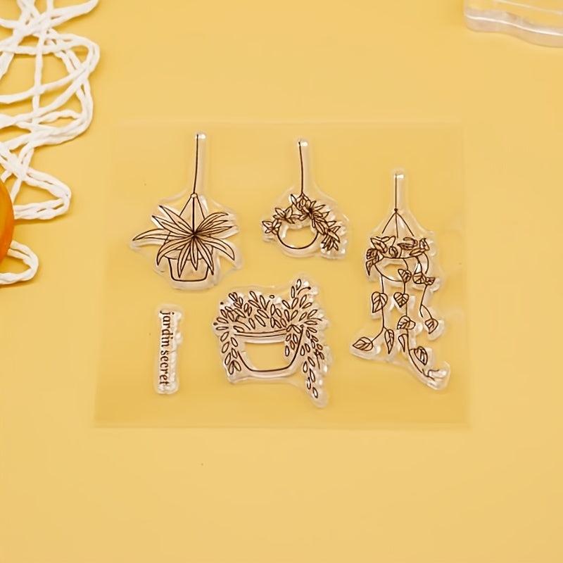 Floral Designs Clear Silicone Stamps