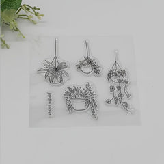 Floral Designs Clear Silicone Stamps