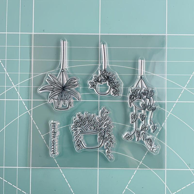 Floral Designs Clear Silicone Stamps