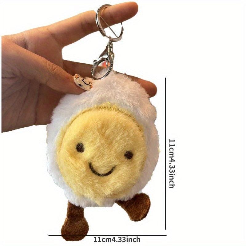 Christmas Party Cartoon Food Plush Pendant Wallet Doll Key Chain Decoration
