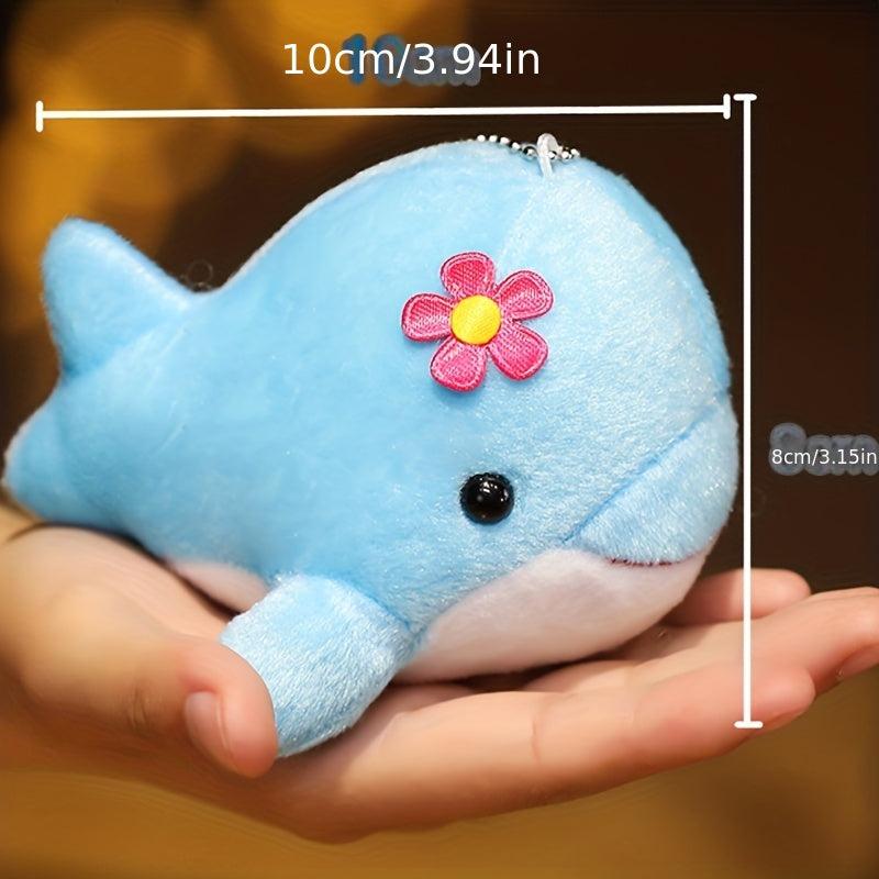Marine Animal Dolphin Plush Toy Pendant Small Whale Cloth Doll